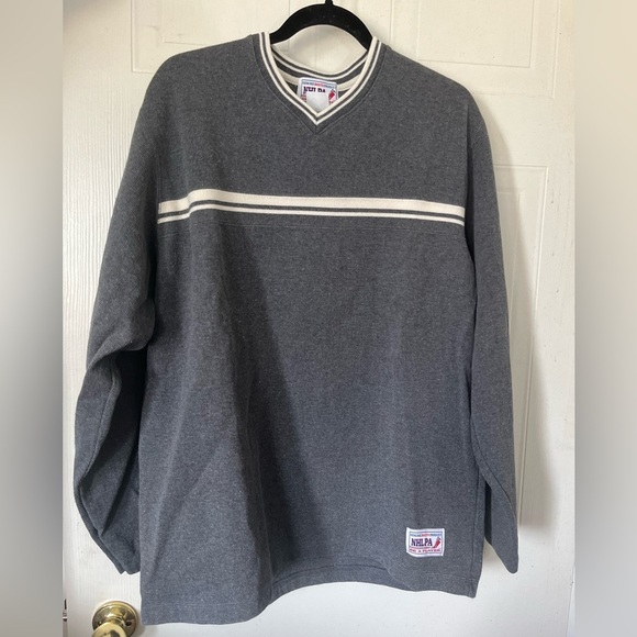 Genuine Roots Product NHLPA Be a Player Vintage Cotton Sweater - Picture 1 of 7